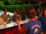 La buvette des fêtes du village
